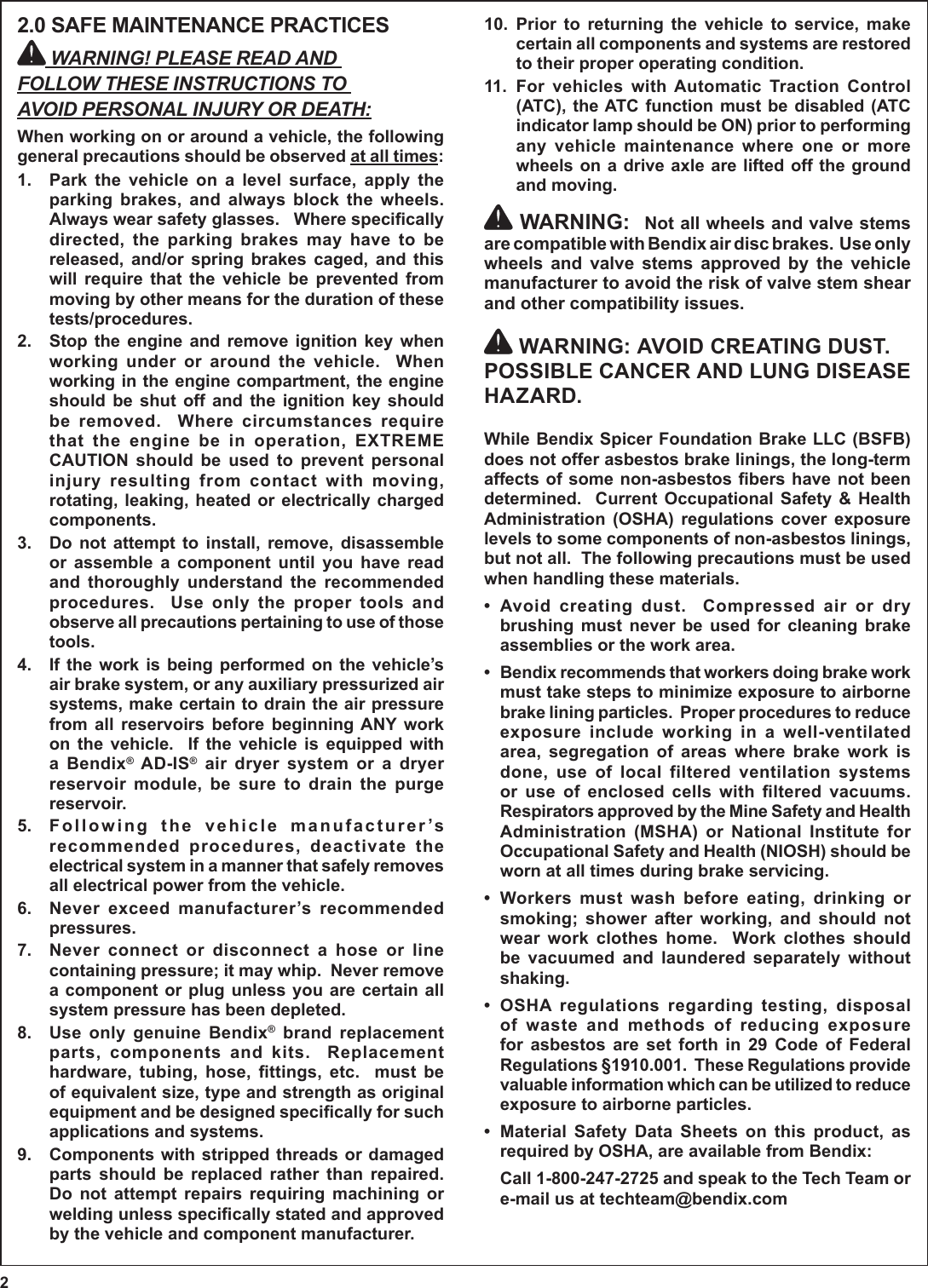 Page 2 of 8 - Bendix Bendix-Bw7506-Users-Manual- 376\377\000S\000D\000-\0000\0002\000-\0004\0005\0002\0005\000_\000B\000W\0007\0005\0000\0006\000.\000i\000n\000d\000d  Bendix-bw7506-users-manual