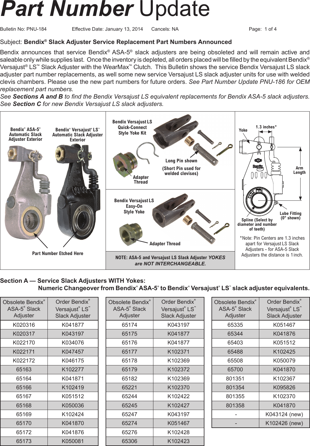 bendix quick reference catalog