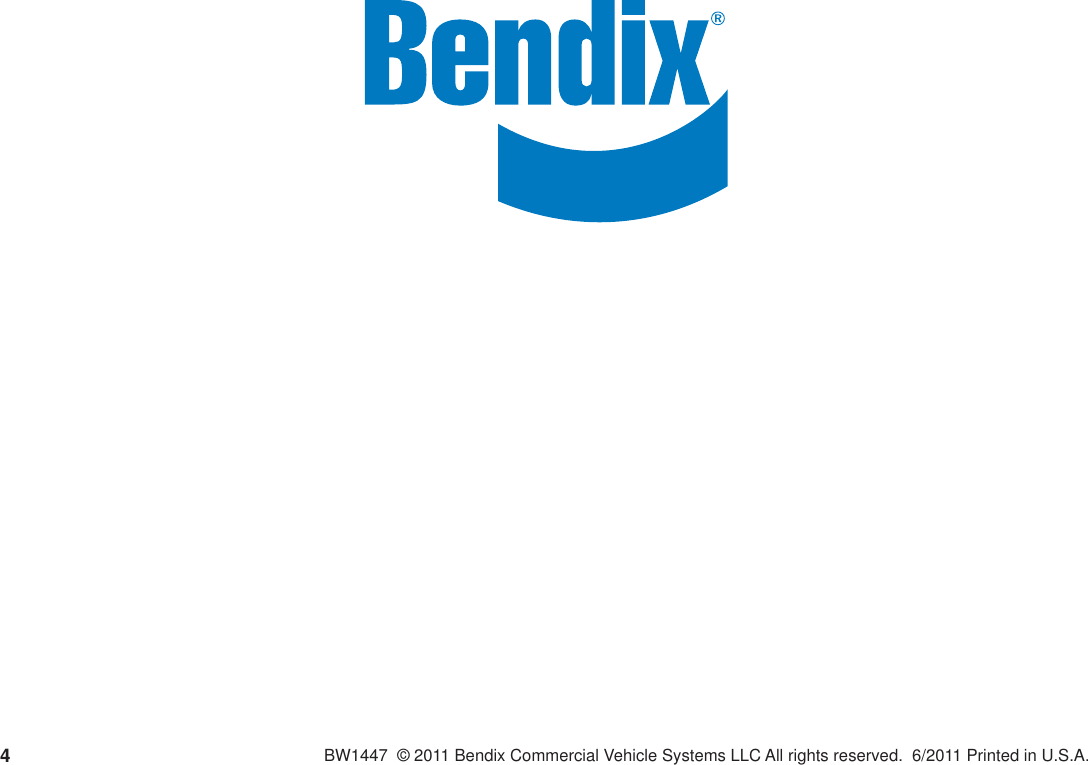 Page 4 of 4 - Bendix Bendix-Sd-06-1600-Users-Manual- Sd-06-1600f Updated Caution Note And TMs Only  Bendix-sd-06-1600-users-manual