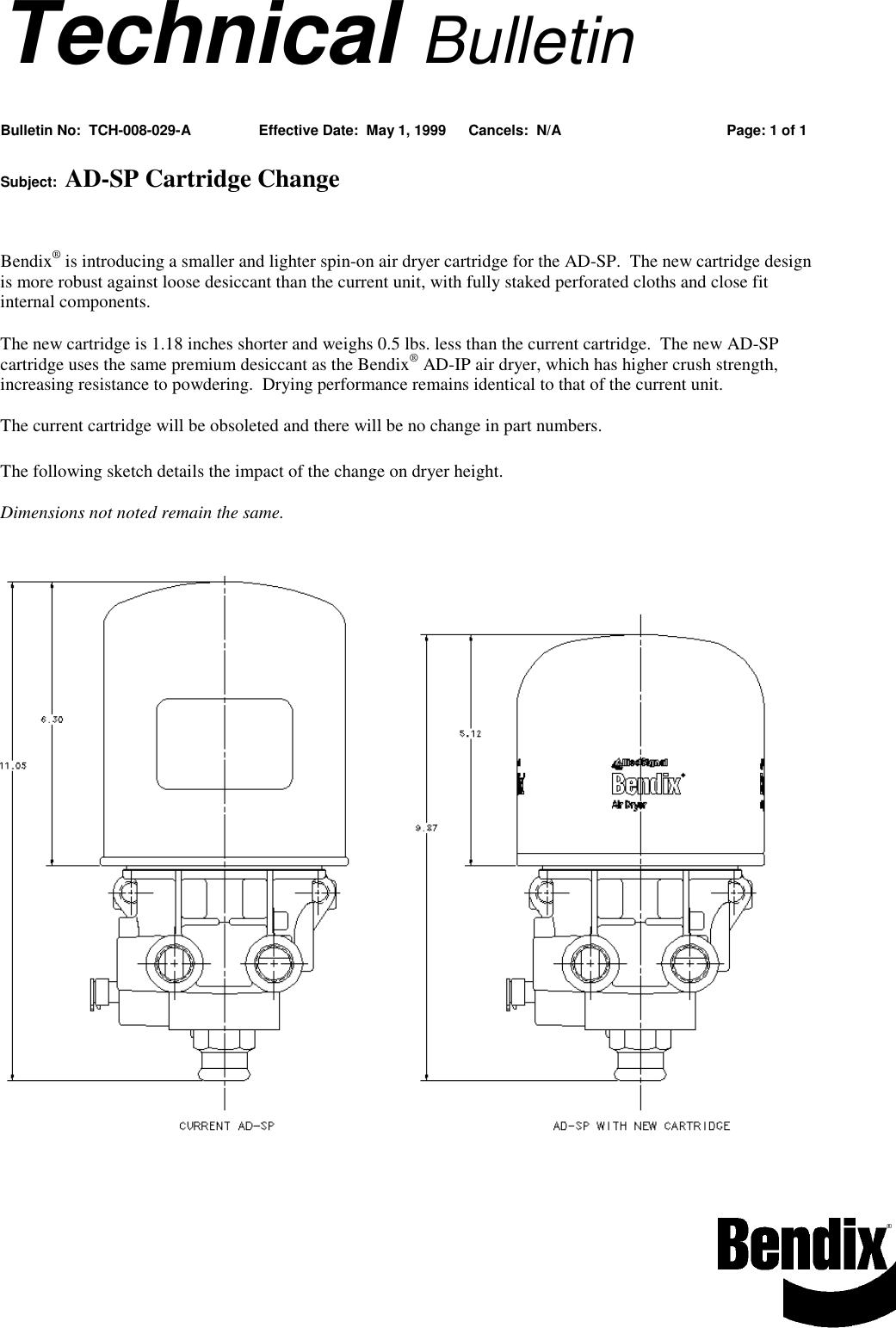 Page 1 of 1 - Bendix Bendix-Tch-008-029-Users-Manual- Buletin Type.  Bendix-tch-008-029-users-manual