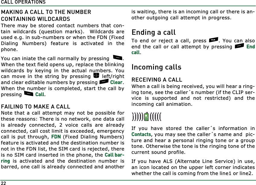 Page 22 of Benefonj TGP80EG GSM Mobile phone User Manual twig