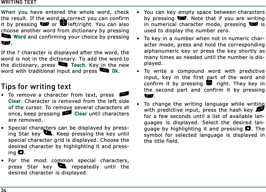 Page 34 of Benefonj TGP80EG GSM Mobile phone User Manual twig
