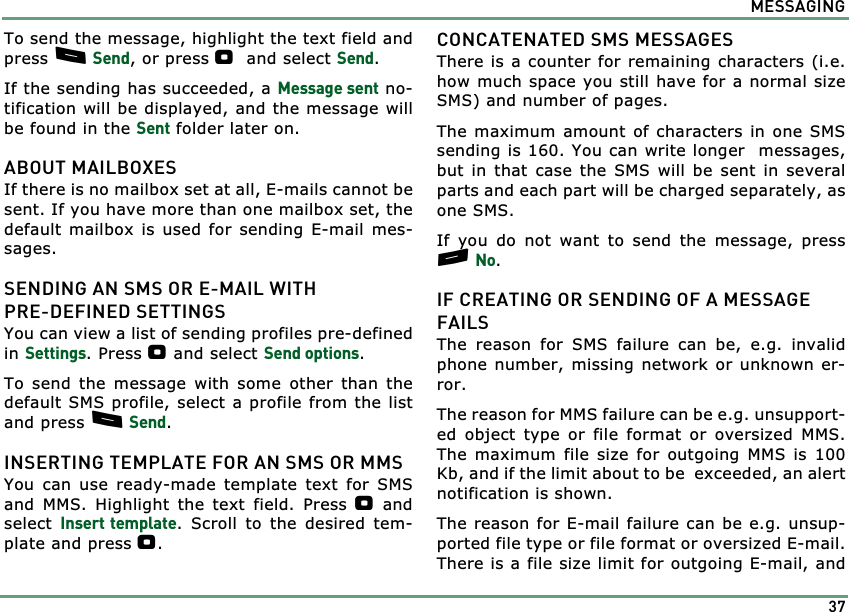 Page 37 of Benefonj TGP80EG GSM Mobile phone User Manual twig