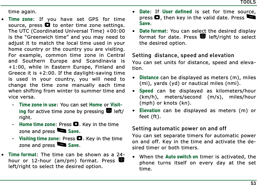 Page 53 of Benefonj TGP80EG GSM Mobile phone User Manual twig