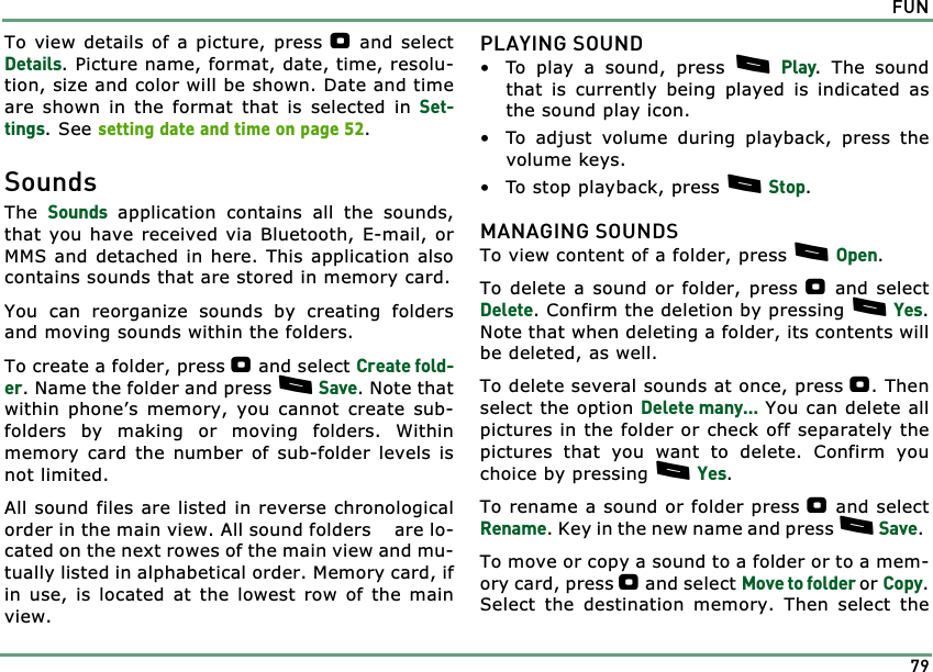 Page 79 of Benefonj TGP80EG GSM Mobile phone User Manual twig