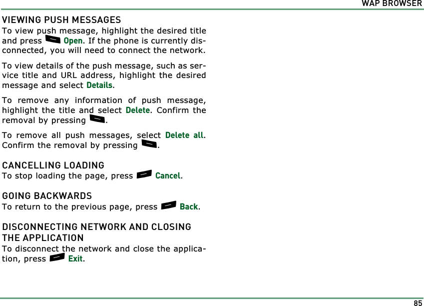 Page 85 of Benefonj TGP80EG GSM Mobile phone User Manual twig