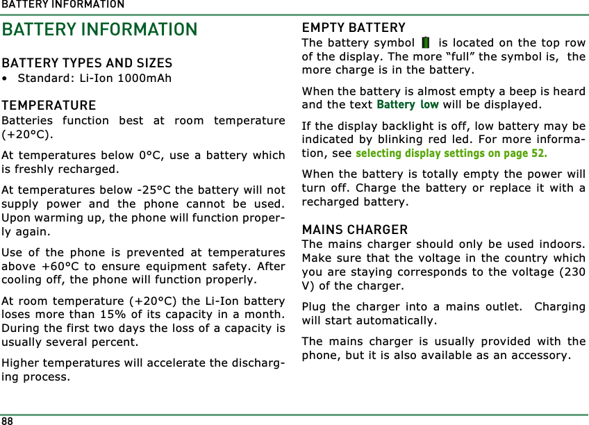 Page 88 of Benefonj TGP80EG GSM Mobile phone User Manual twig