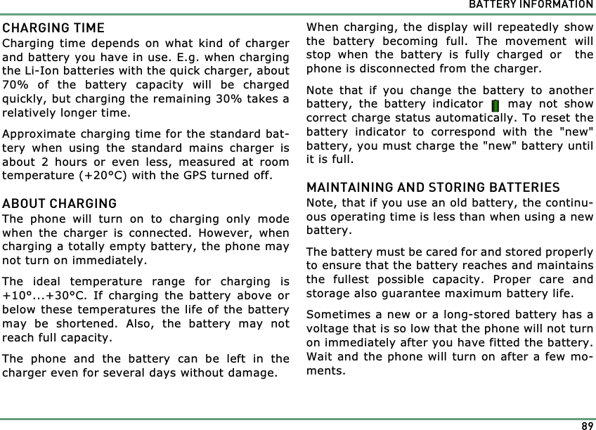 Page 89 of Benefonj TGP80EG GSM Mobile phone User Manual twig