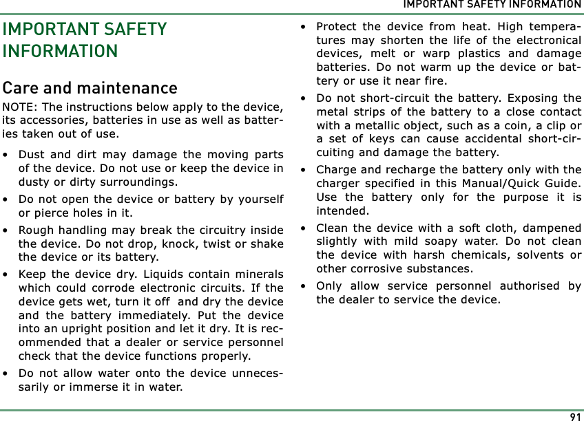 Page 91 of Benefonj TGP80EG GSM Mobile phone User Manual twig