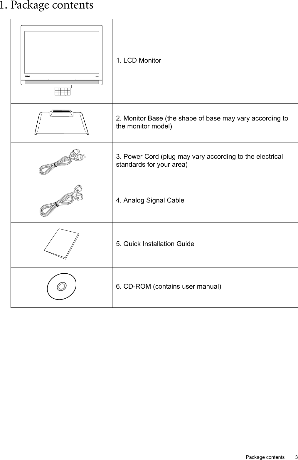Benq T52Wa Users Manual Monitor User Guide Operating Instructions