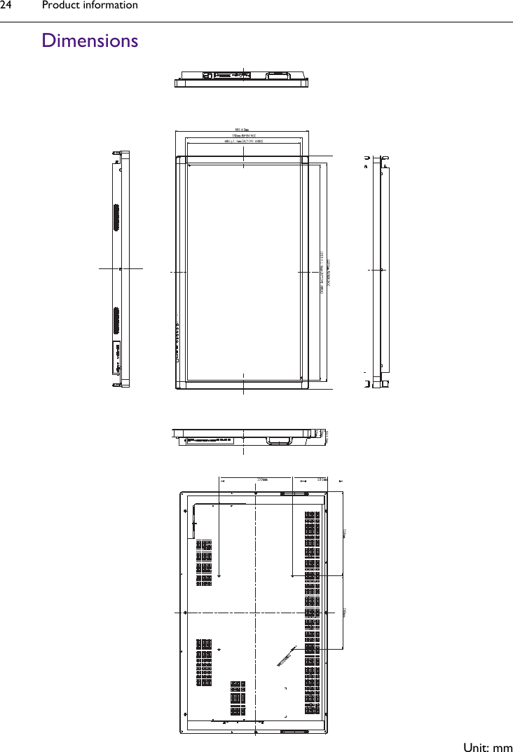 Product information24DimensionsUnit: mm