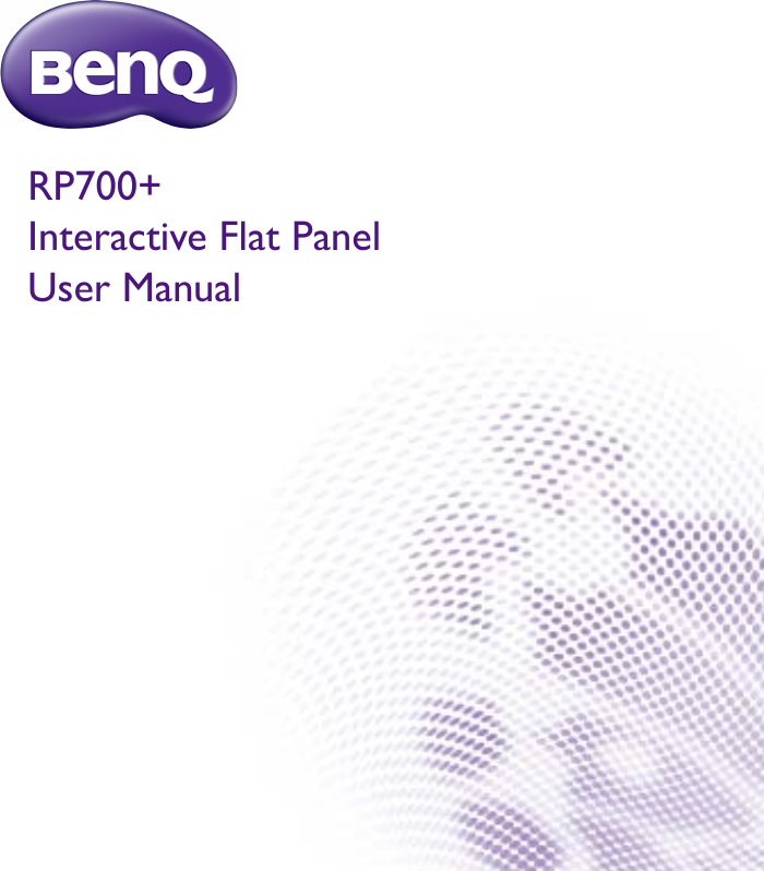 RP700+Interactive Flat PanelUser Manual