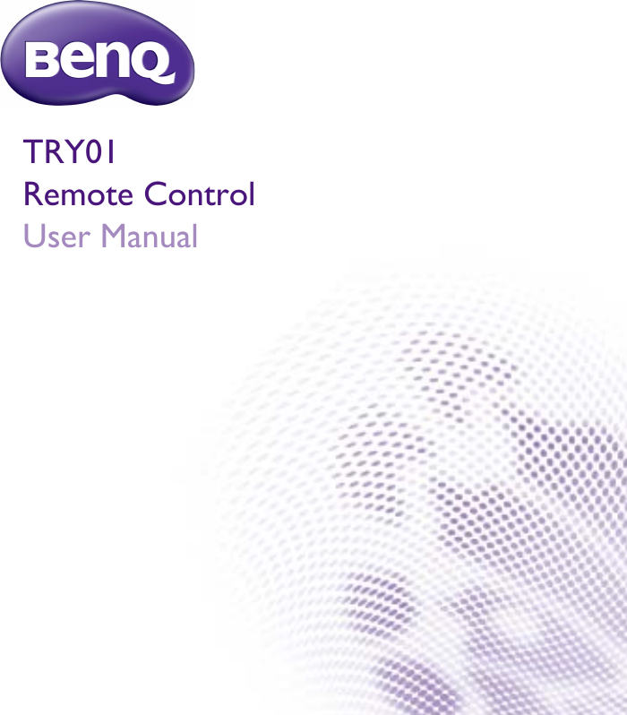 TRY01Remote ControlUser Manual