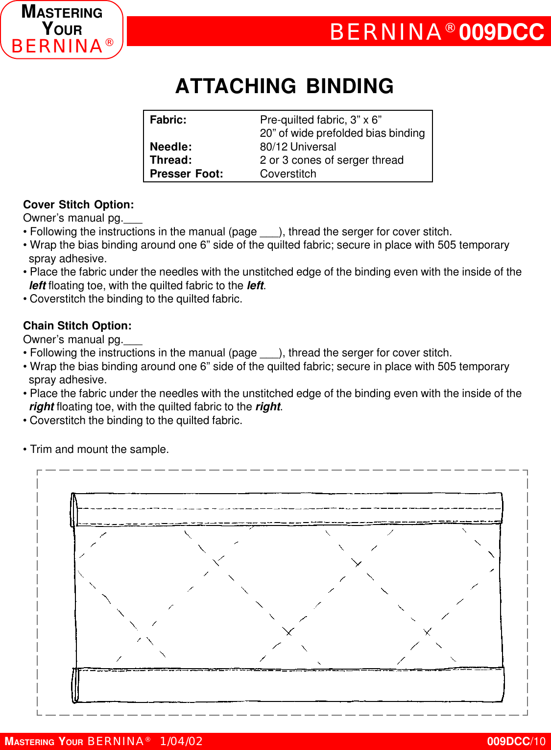 Page 10 of 12 - Bernina Bernina-009Dcc-Owners-Manual- New_009DCC-jos12-6  Bernina-009dcc-owners-manual