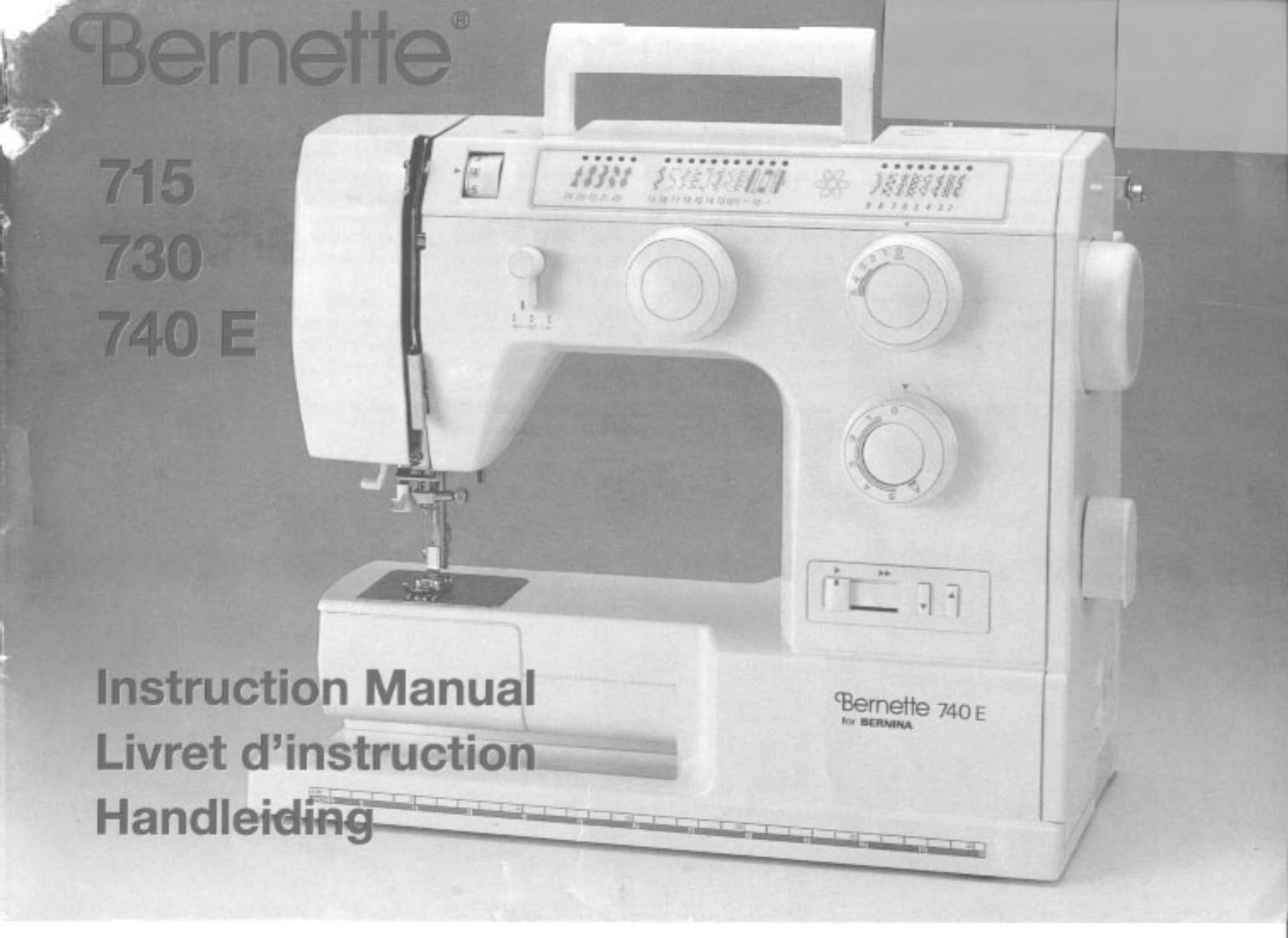 Bernina 715 Users Manual