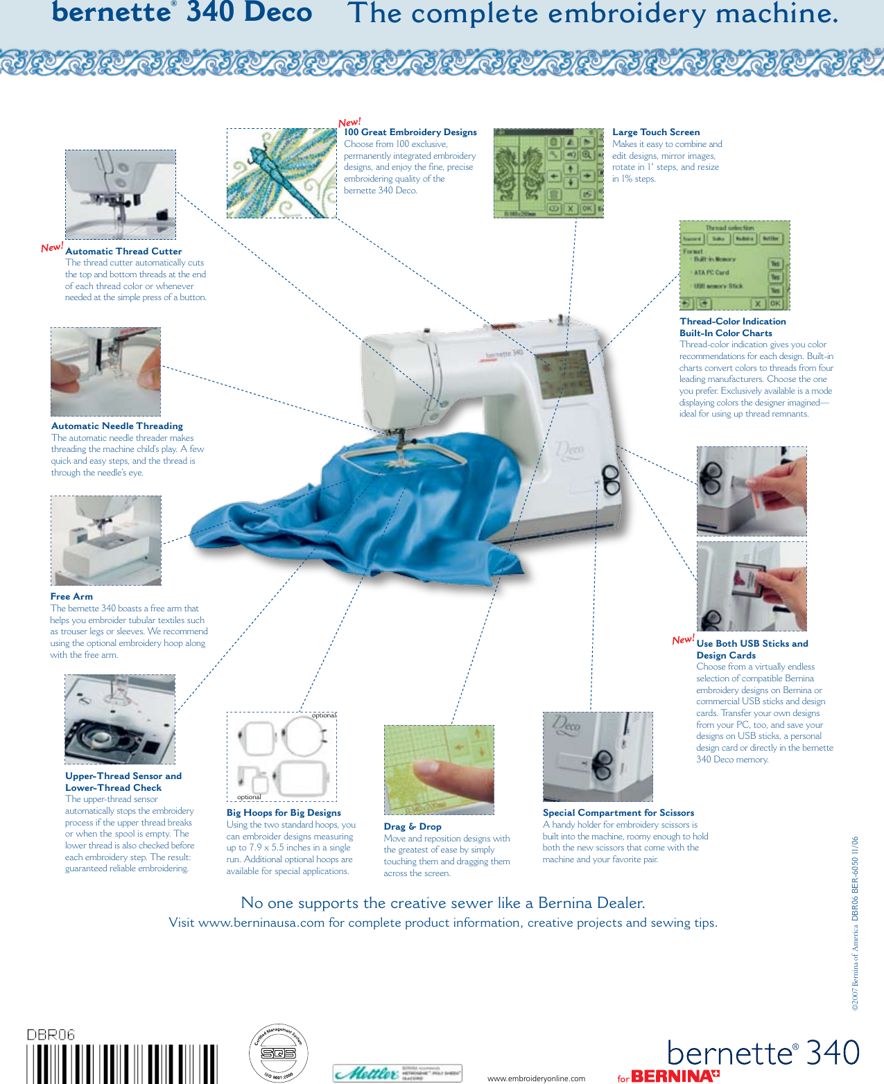 Bernina Bernette 340 Deco Users Manual   BerninaBernette340DecoUsersManual656769.851718960 User Guide Page 2 