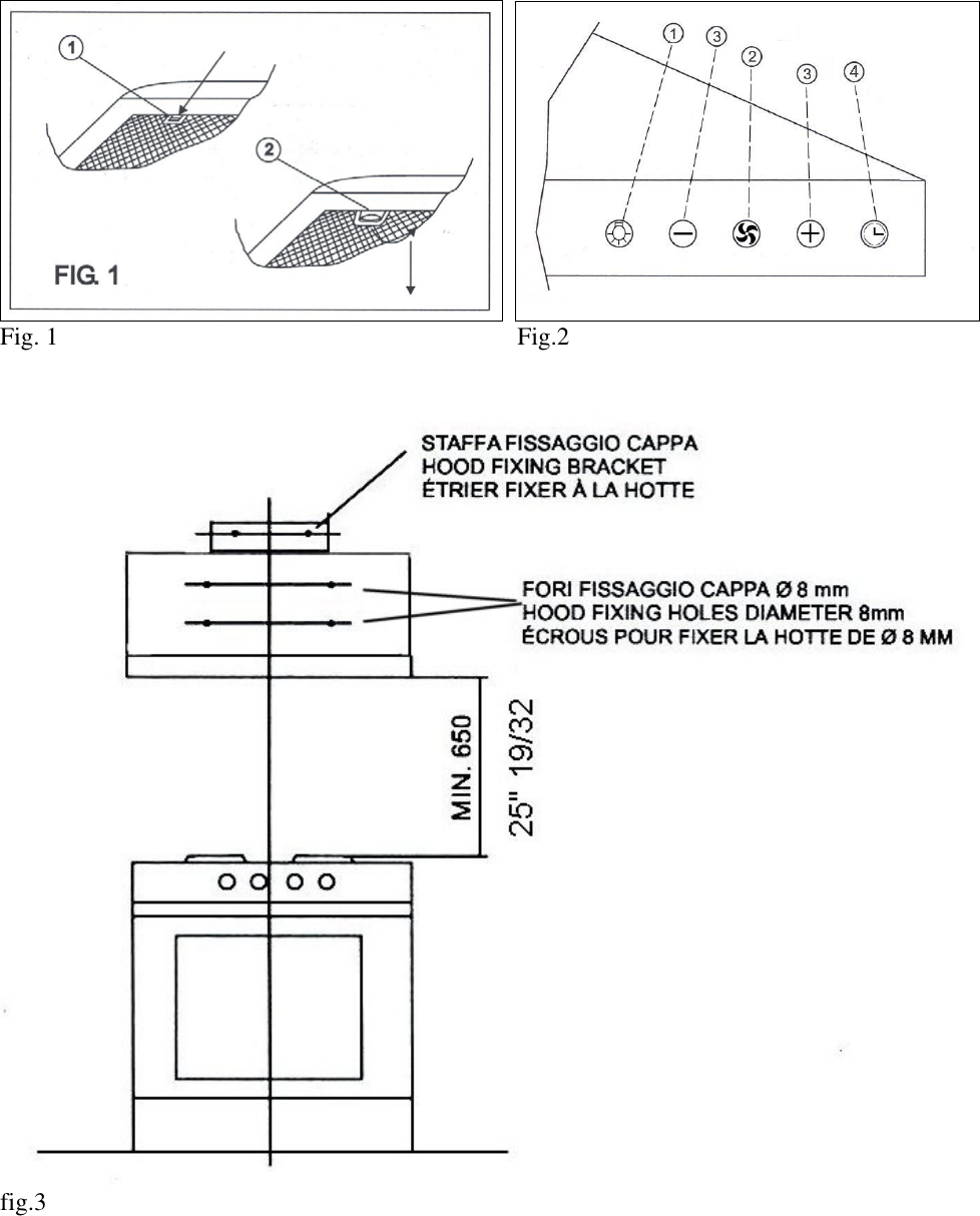 Bertazzoni 48 Canopy Hood 2 Motor Owner S Manual 310626