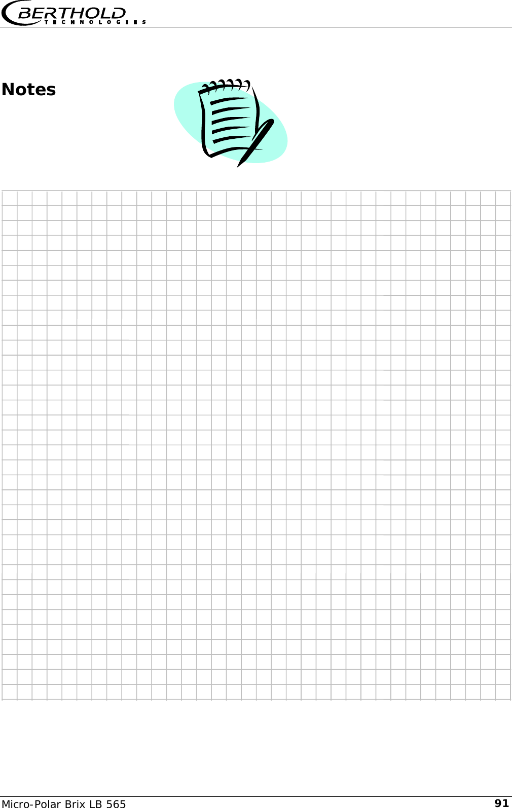    Micro-Polar Brix LB 565  91Notes    