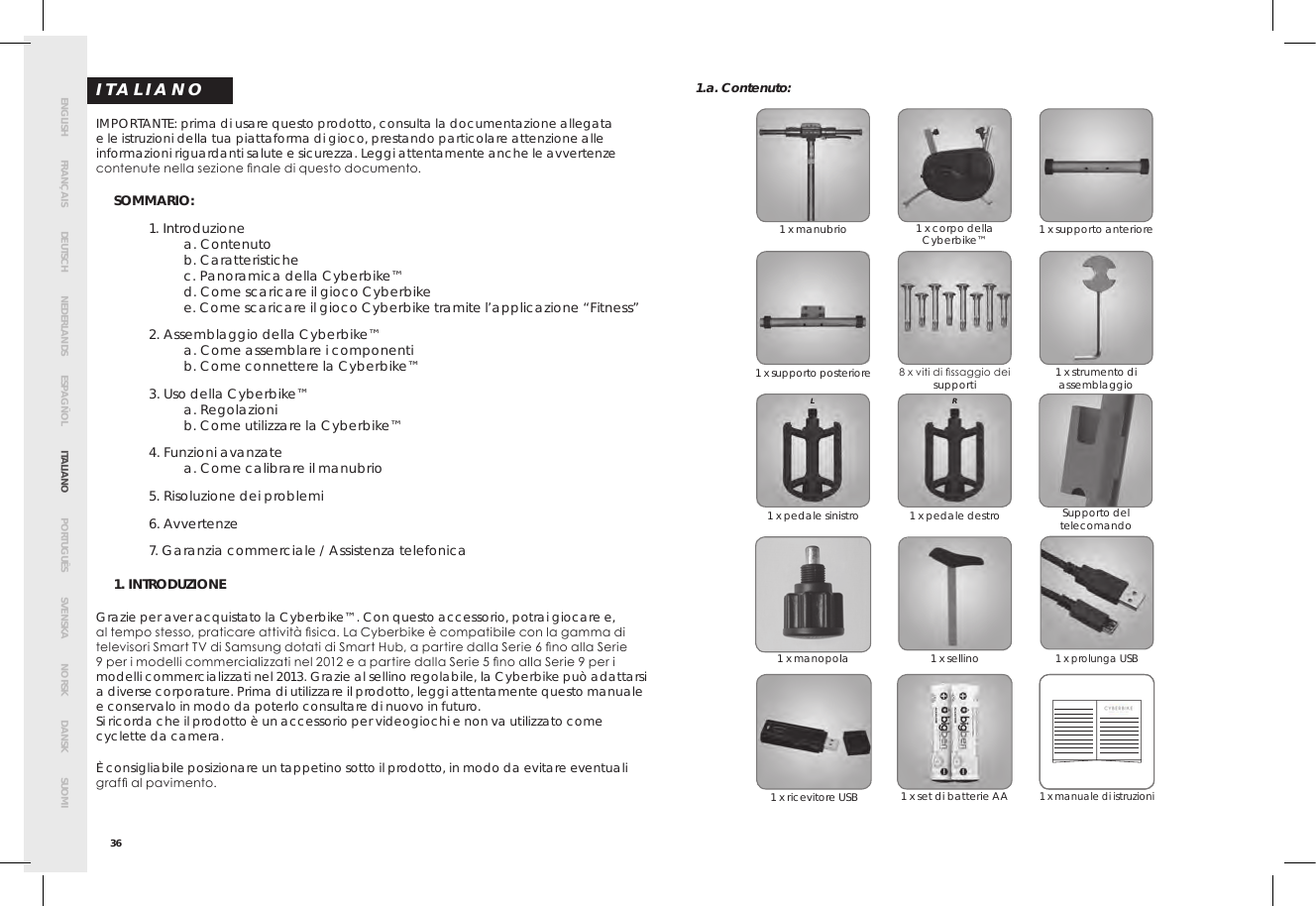 Page 40 of Bigben Interactive 5008B Handle bar unit for cyberbike User Manual SMG CYBERBIKE EUR indd