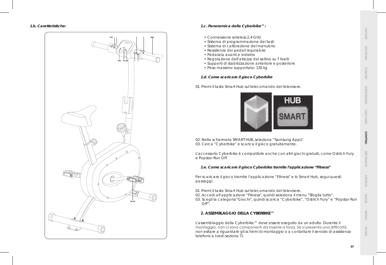 Page 41 of Bigben Interactive 5008B Handle bar unit for cyberbike User Manual SMG CYBERBIKE EUR indd