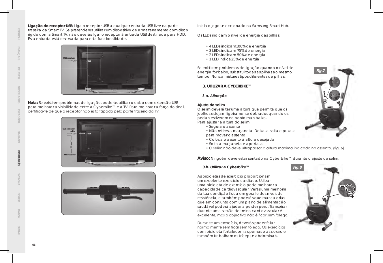 Page 50 of Bigben Interactive 5008B Handle bar unit for cyberbike User Manual SMG CYBERBIKE EUR indd