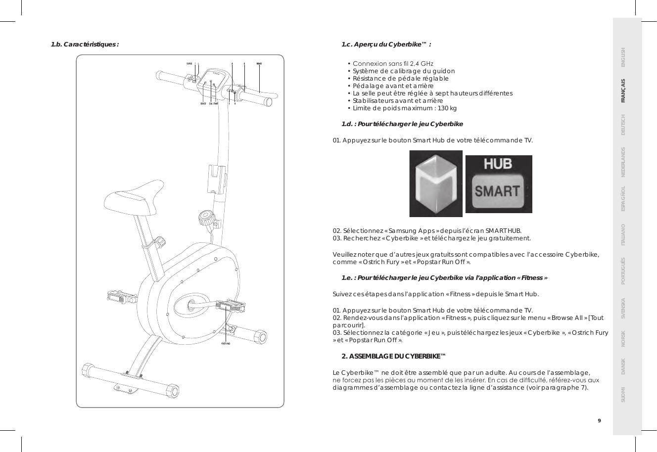 Page 13 of Bigben Interactive 5008D USB Dongle unit for cyberbike User Manual SMG CYBERBIKE EUR indd