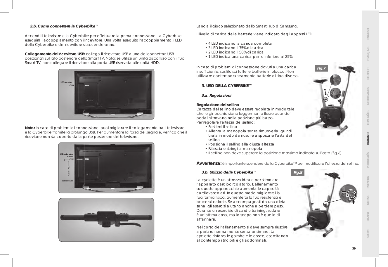 Page 43 of Bigben Interactive 5008D USB Dongle unit for cyberbike User Manual SMG CYBERBIKE EUR indd