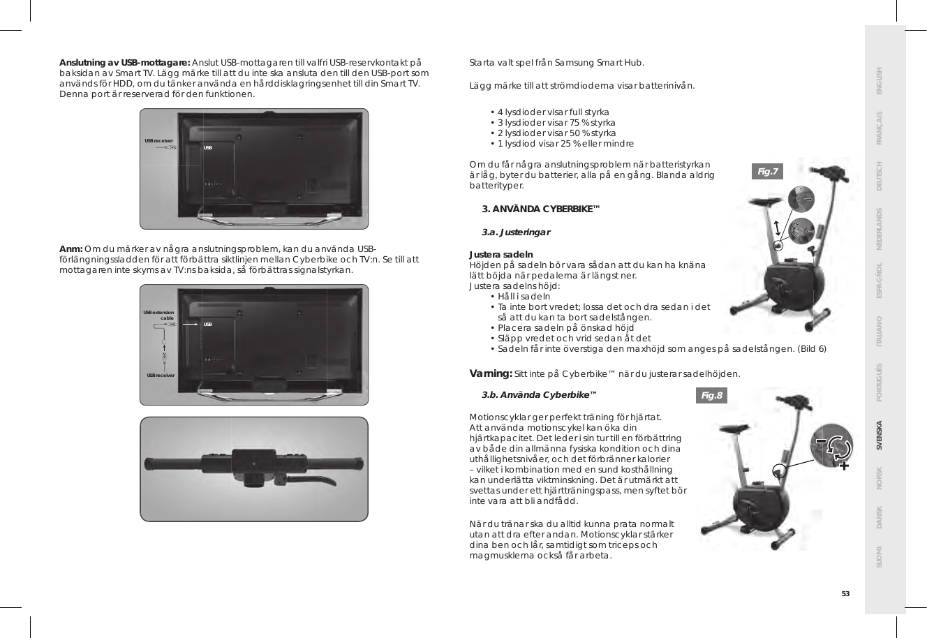 Page 57 of Bigben Interactive 5008D USB Dongle unit for cyberbike User Manual SMG CYBERBIKE EUR indd