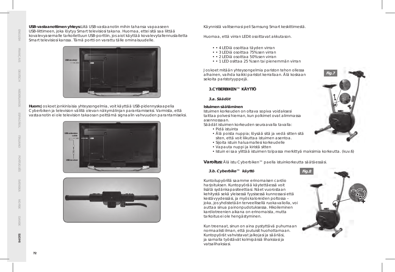 Page 76 of Bigben Interactive 5008D USB Dongle unit for cyberbike User Manual SMG CYBERBIKE EUR indd