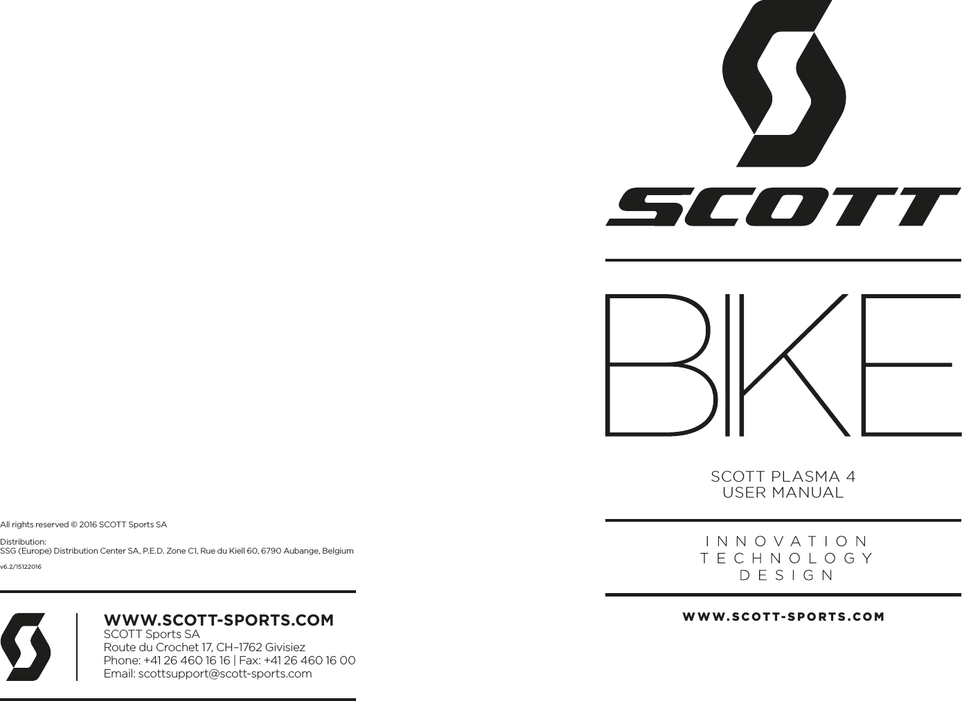 Page 1 of 7 - Bike Guide 2017 Plasma4 En 151216 User Manual