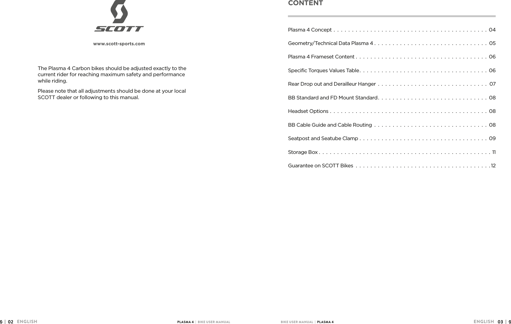 Page 2 of 7 - Bike Guide 2017 Plasma4 En 151216 User Manual
