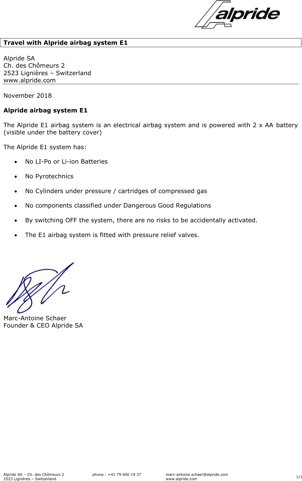 Page 1 of 1 - Scott-alpride-e1-airbag-system-travel-confirmation