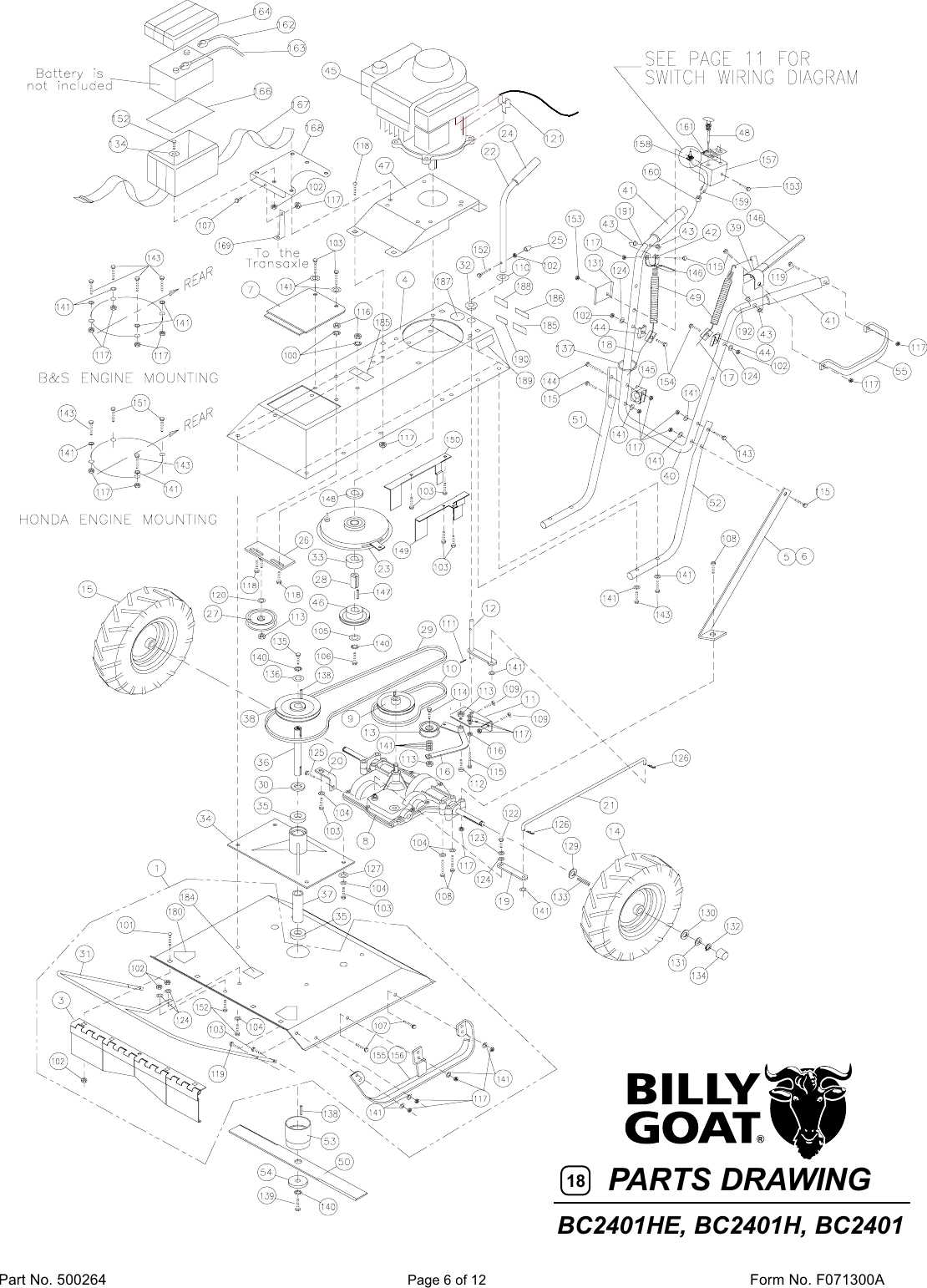 Page 6 of 12 - Billy-Goat Billy-Goat-Bc2401-Users-Manual-  Billy-goat-bc2401-users-manual