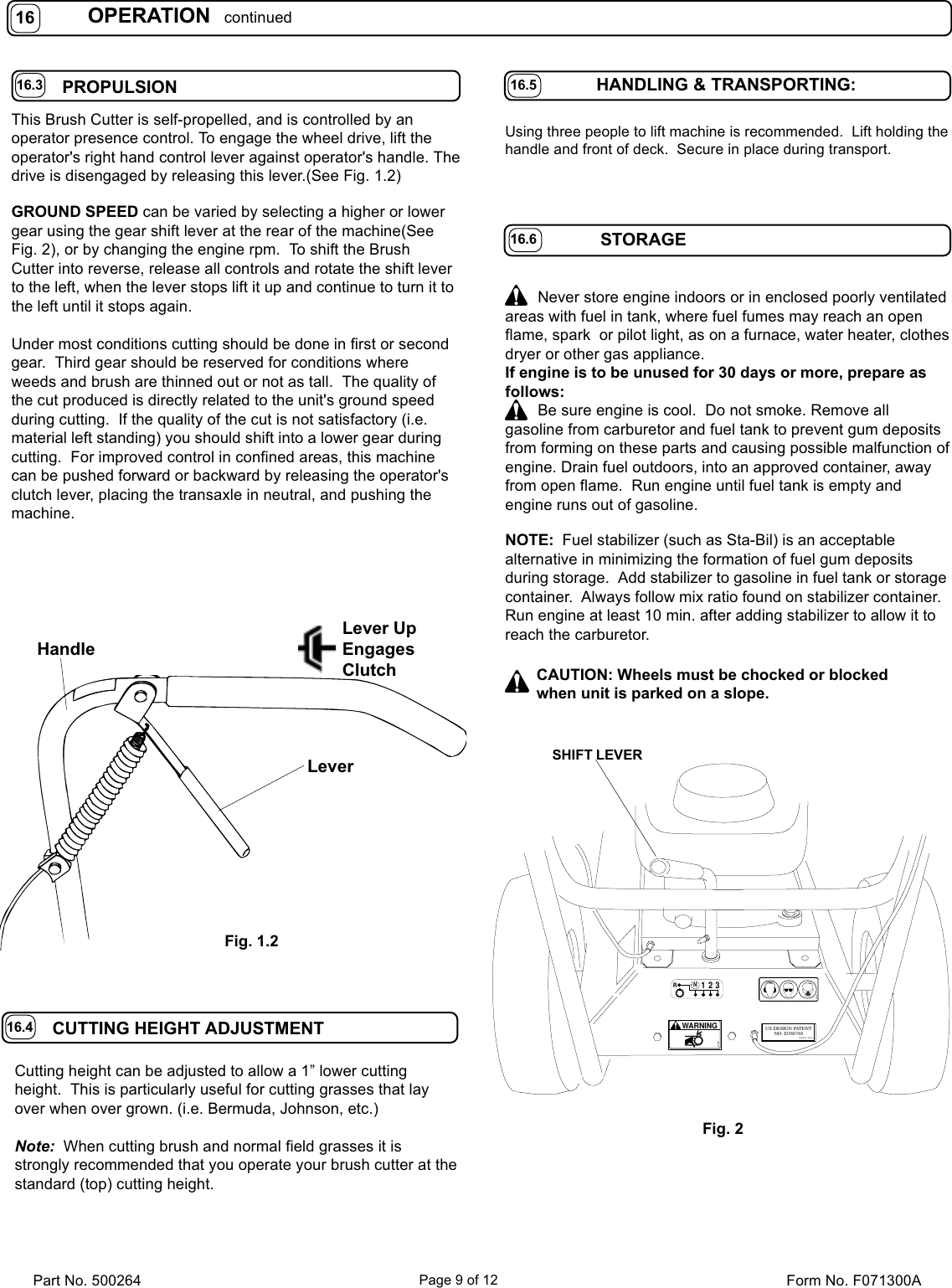 Page 9 of 12 - Billy-Goat Billy-Goat-Bc2401-Users-Manual-  Billy-goat-bc2401-users-manual