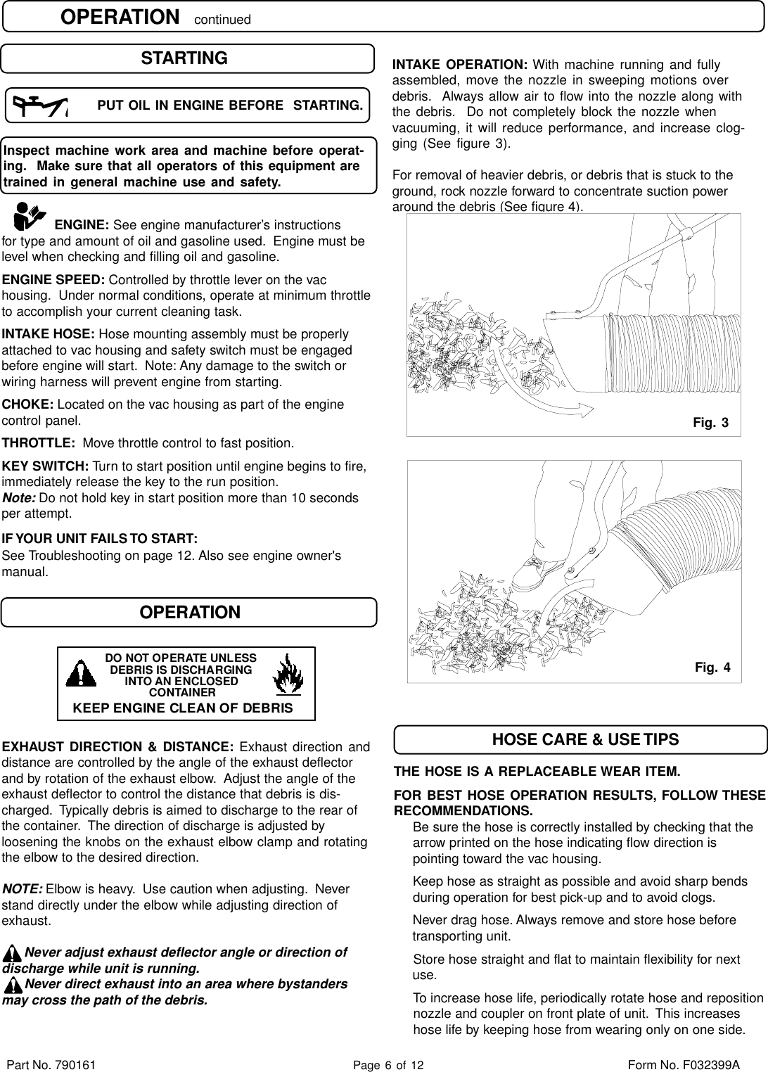 Page 6 of 12 - Billy-Goat Billy-Goat-Ql2000Ve-Users-Manual- 790161 ECR3279  Billy-goat-ql2000ve-users-manual