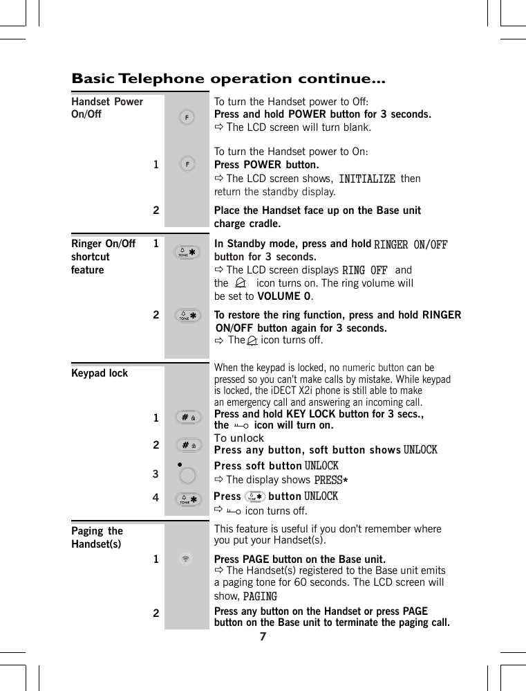 Page 16 of Binatone Electronics IDECTX2I 1.9GHZ CORDLESS PHONE User Manual ht420 d p65