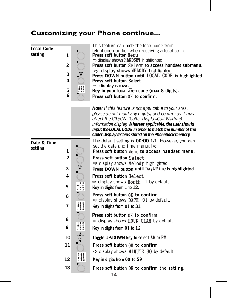 Page 23 of Binatone Electronics IDECTX2I 1.9GHZ CORDLESS PHONE User Manual ht420 d p65