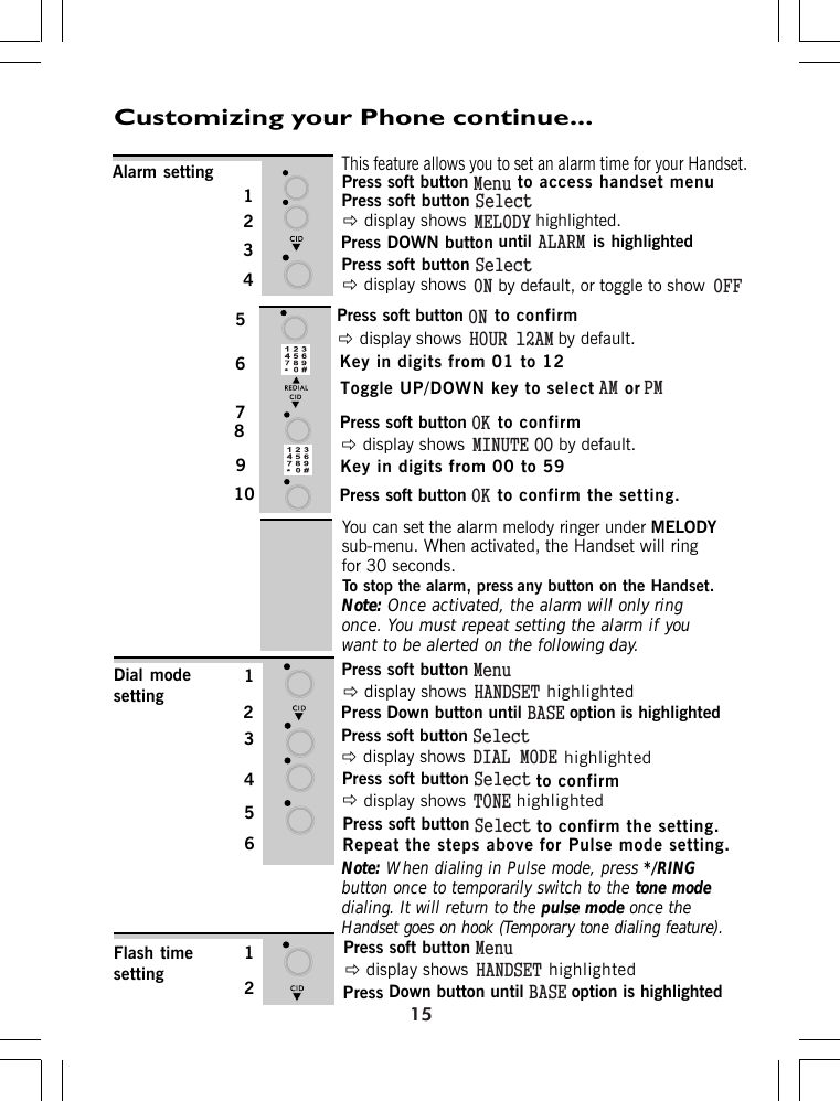 Page 24 of Binatone Electronics IDECTX2I 1.9GHZ CORDLESS PHONE User Manual ht420 d p65