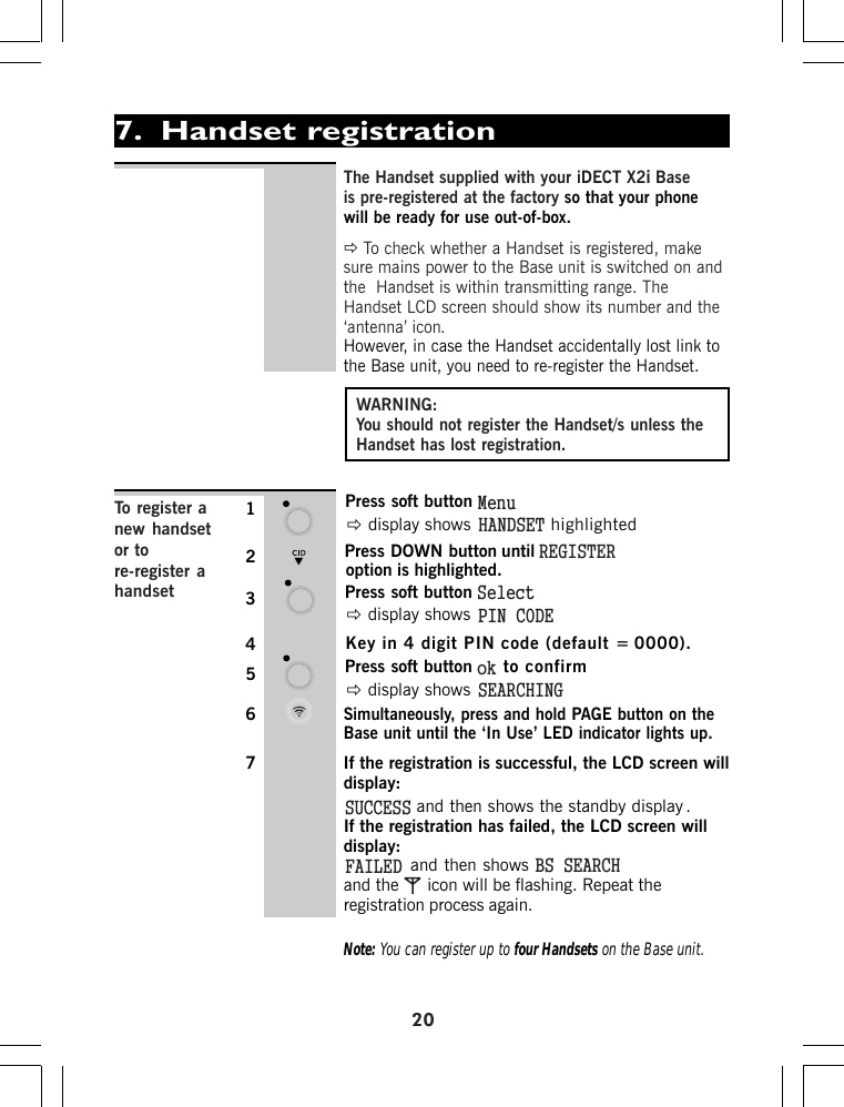 Page 29 of Binatone Electronics IDECTX2I 1.9GHZ CORDLESS PHONE User Manual ht420 d p65