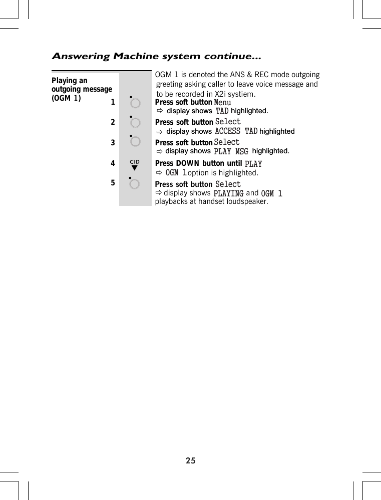 Page 34 of Binatone Electronics IDECTX2I 1.9GHZ CORDLESS PHONE User Manual ht420 d p65