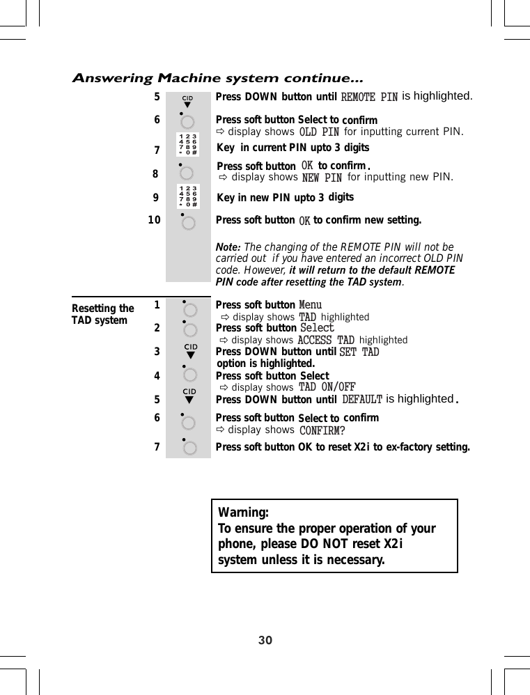 Page 39 of Binatone Electronics IDECTX2I 1.9GHZ CORDLESS PHONE User Manual ht420 d p65