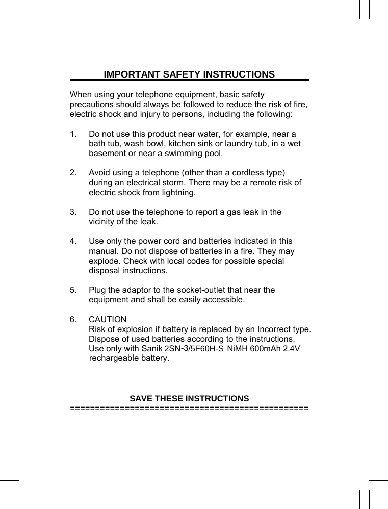 Page 5 of Binatone Electronics IDECTX2I 1.9GHZ CORDLESS PHONE User Manual ht420 d p65