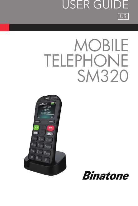 MOBILE TELEPHONE SM320    USER GUIDEUS