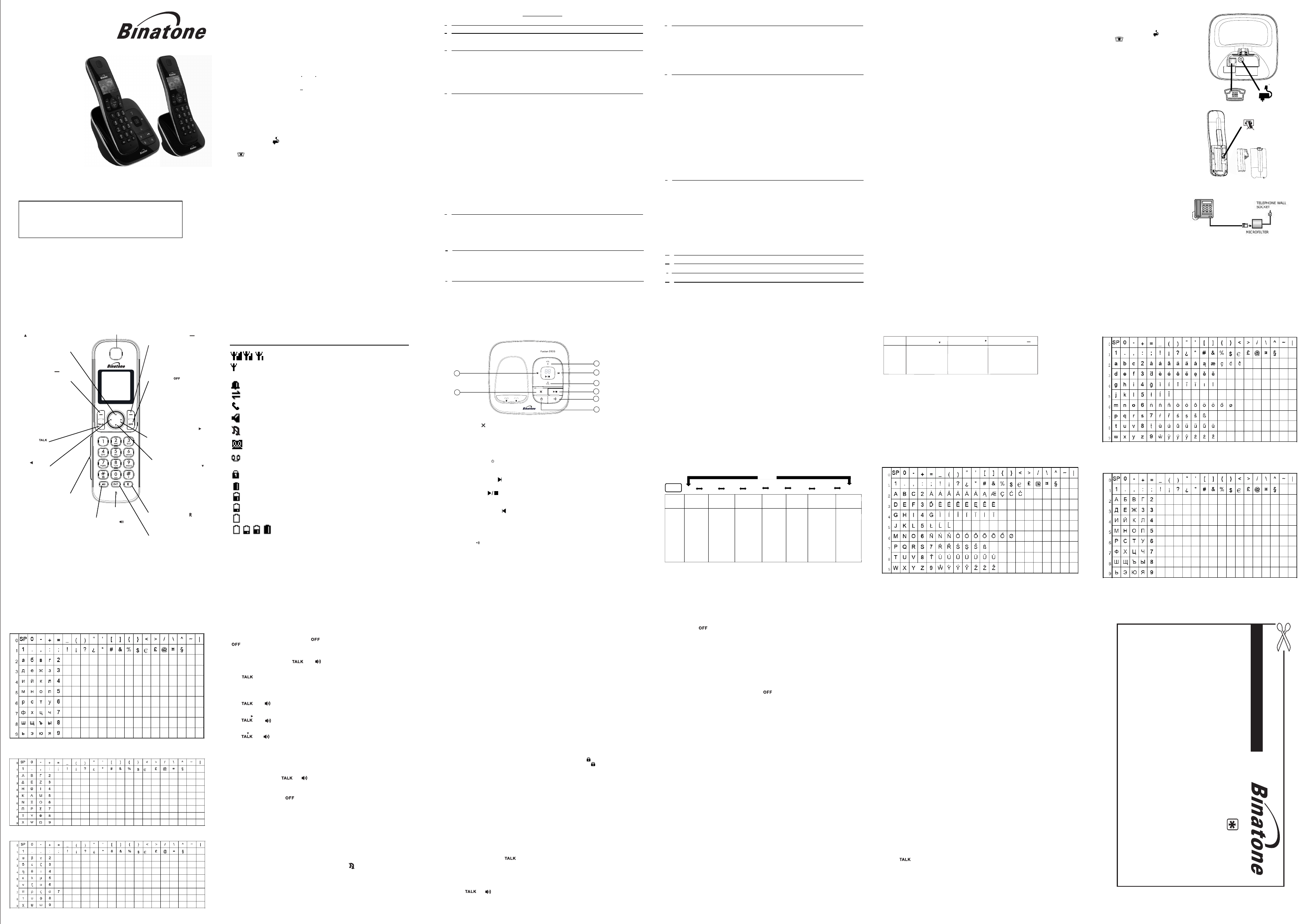 Binatone Fusion 2925 Users Manual A2
