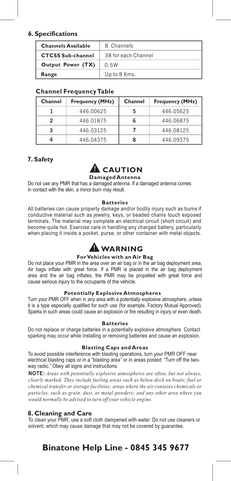 Page 8 of 10 - Binatone Binatone-Terrain-550-Users-Manual- ManualsLib - Makes It Easy To Find Manuals Online!  Binatone-terrain-550-users-manual