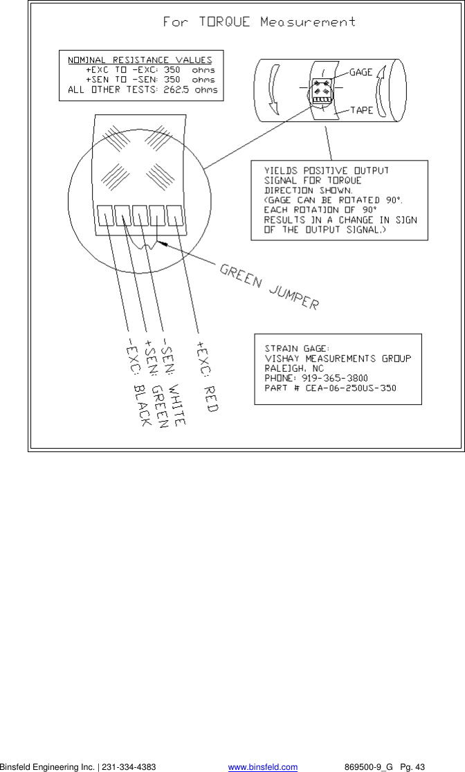    Binsfeld Engineering Inc. | 231-334-4383                              www.binsfeld.com   869500-9_G   Pg. 43    