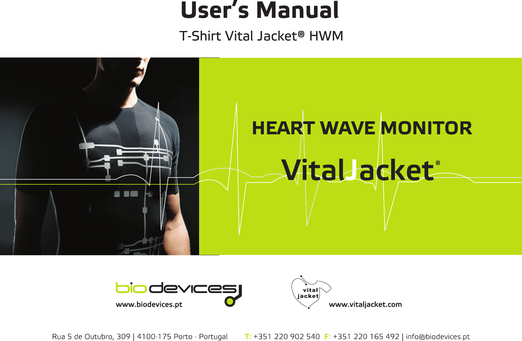 Biodevices Sistemas de Engenharia Biomedica HWM001 Vital Jacket (R
