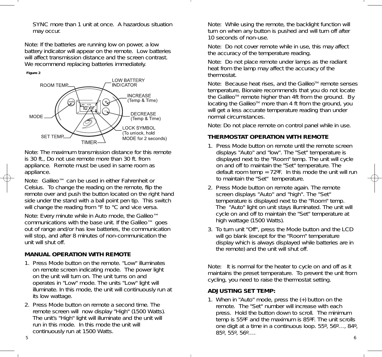 Page 6 of 6 - Bionaire Bionaire-Bh3930-Users-Manual- BH3930U Printer Version  Bionaire-bh3930-users-manual