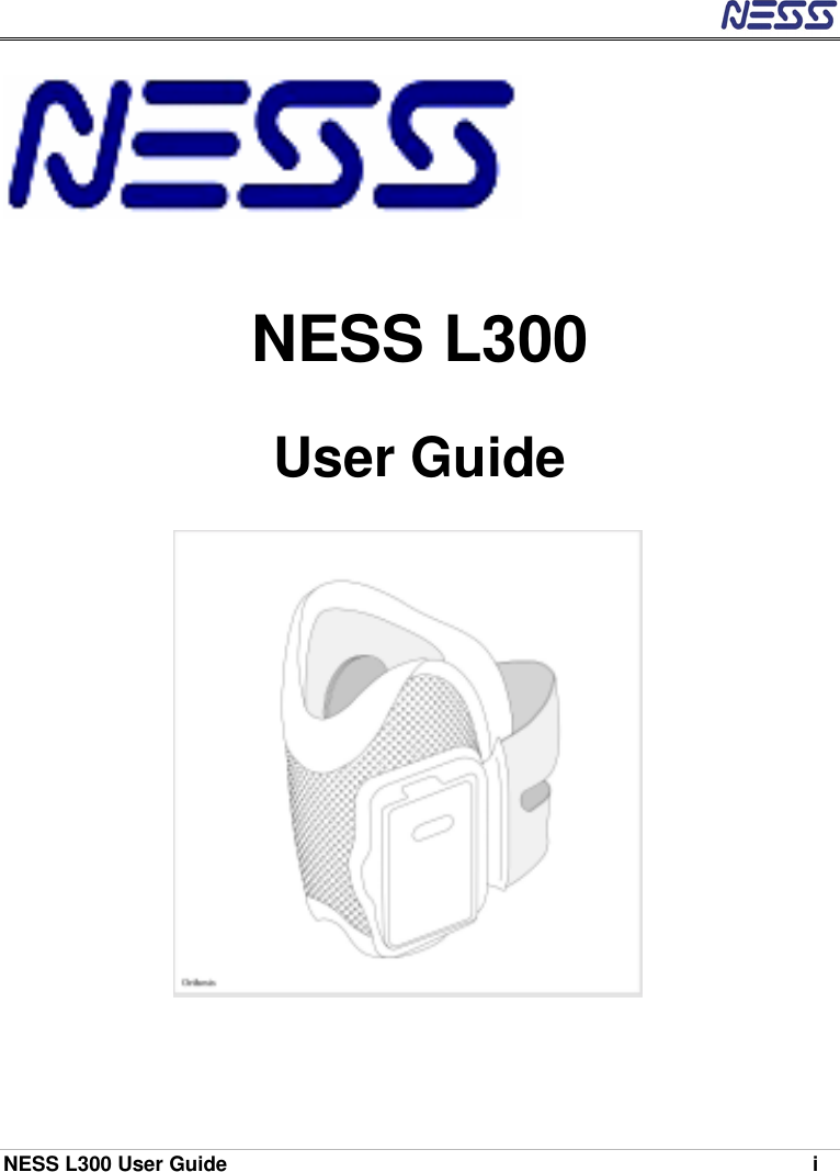  NESS L300 User Guide    i  NESS L300 User Guide   