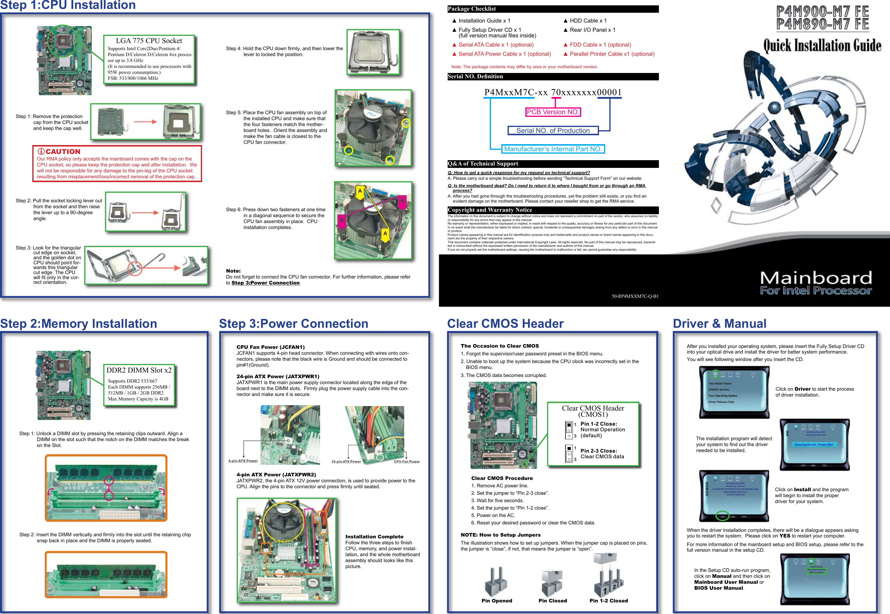 Page 2 of 2 - Biostar Biostar-P4M890-M7-Fe-Quick-Start-Guide